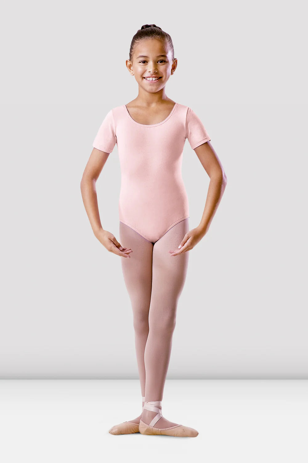 SHORT SLEEVE BALLET LEOTARD
