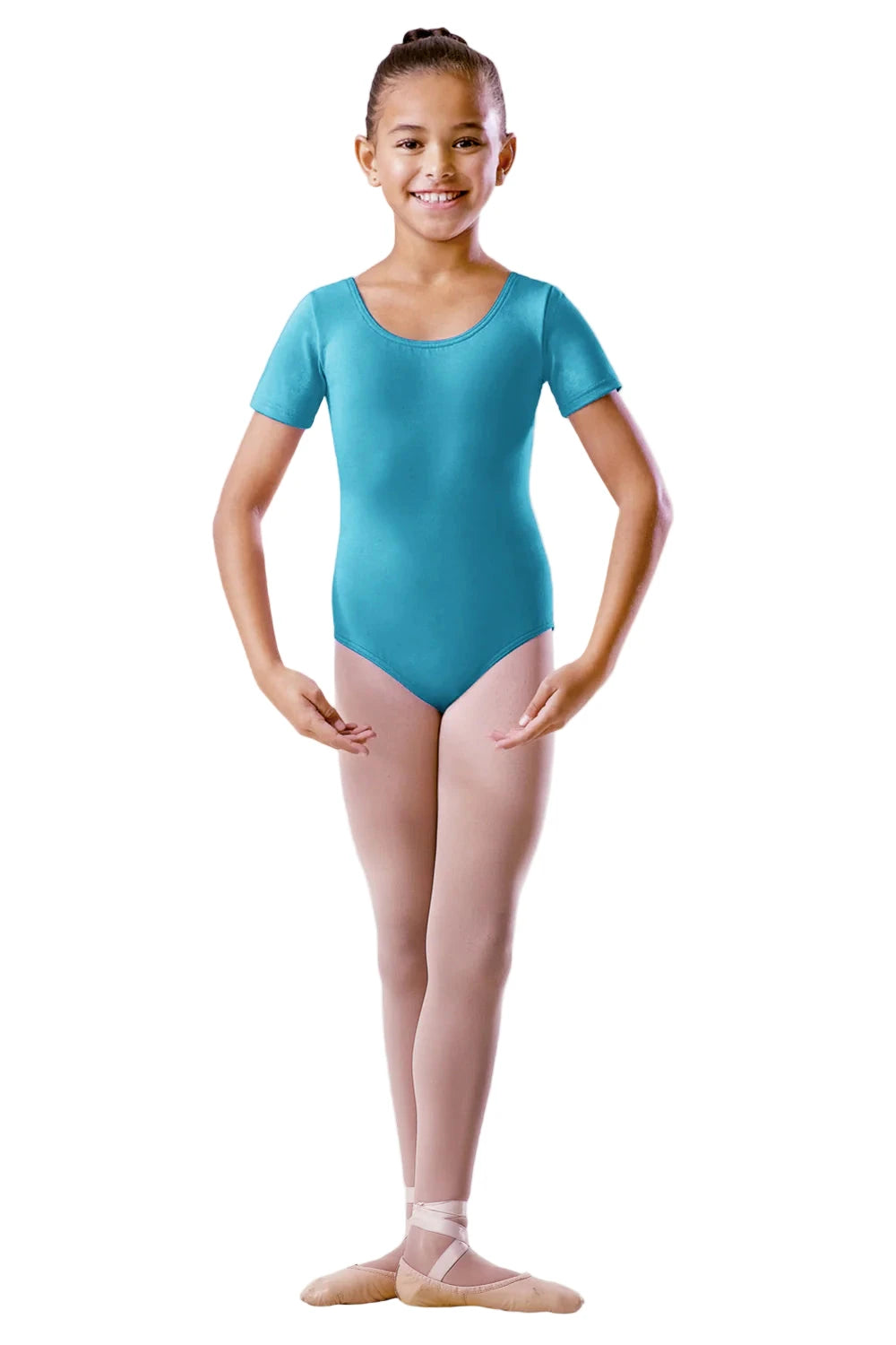 SHORT SLEEVE BALLET LEOTARD