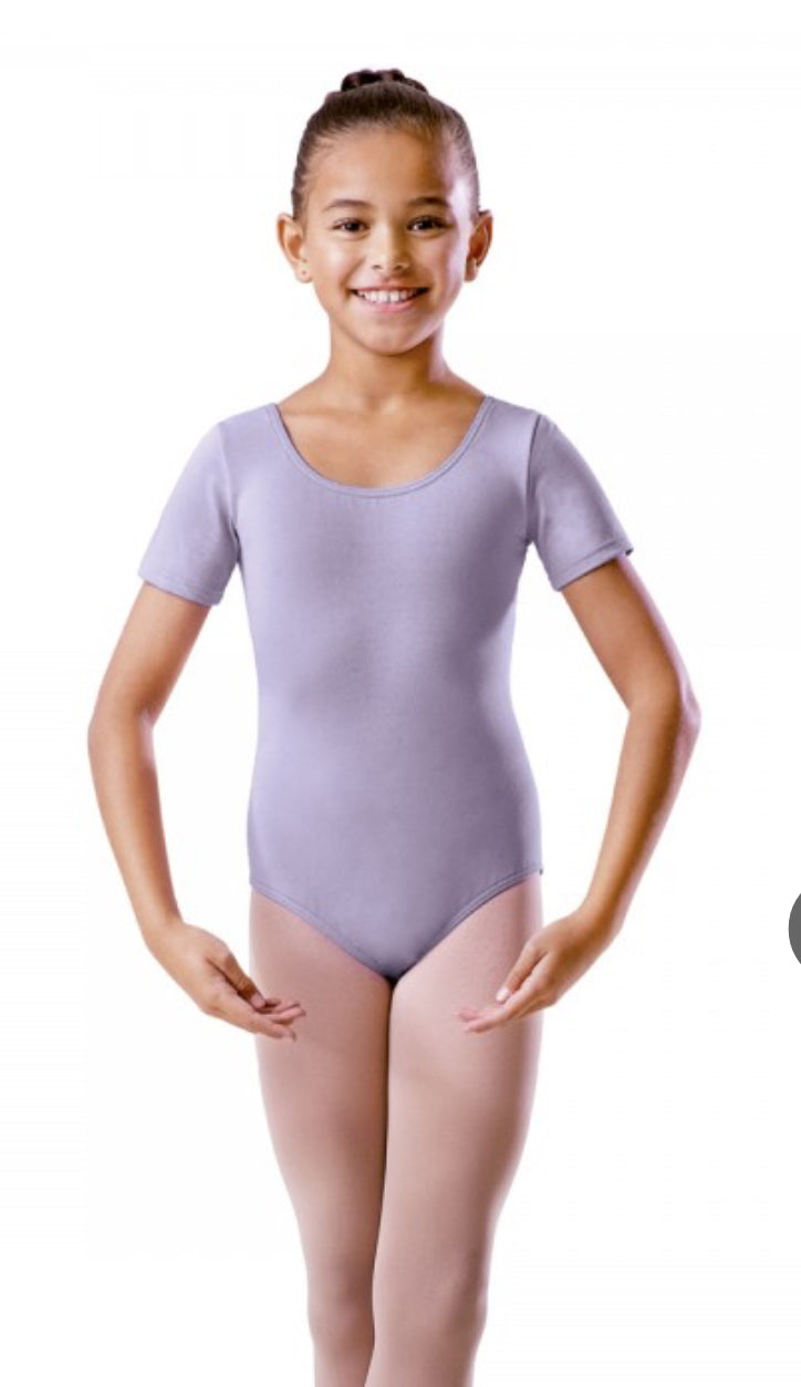 SHORT SLEEVE BALLET LEOTARD