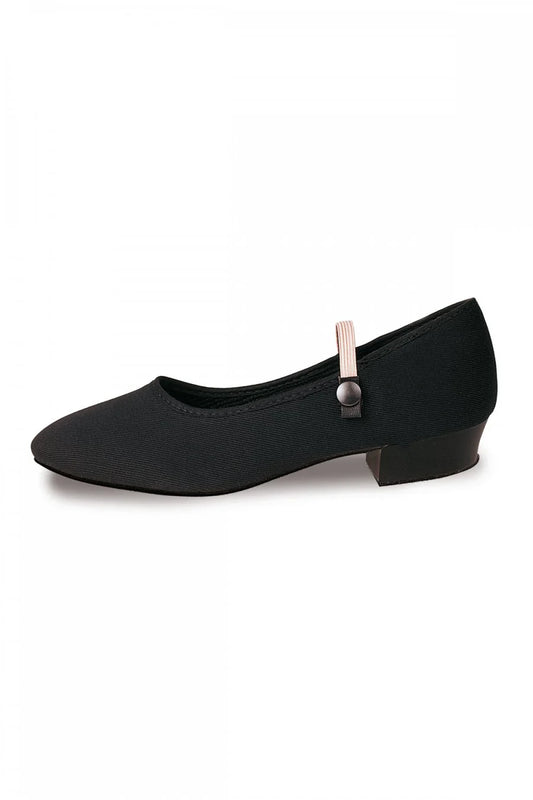 LOW HEEL CANVAS CHARACTER SHOE