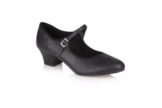 LEATHER BAR SHOE 1.5" HEEL